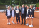 12. Platz bei den deutschen JtfO Tennismeisterschaften