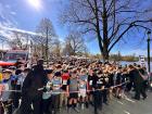 50 Jahre Au�enm�hlenlauf � 5000 Sch�lerinnen und Sch�ler begeistern Harburg